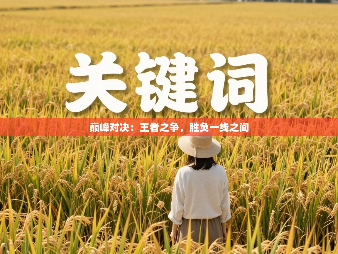 巅峰对决：王者之争，胜负一线之间  第2张