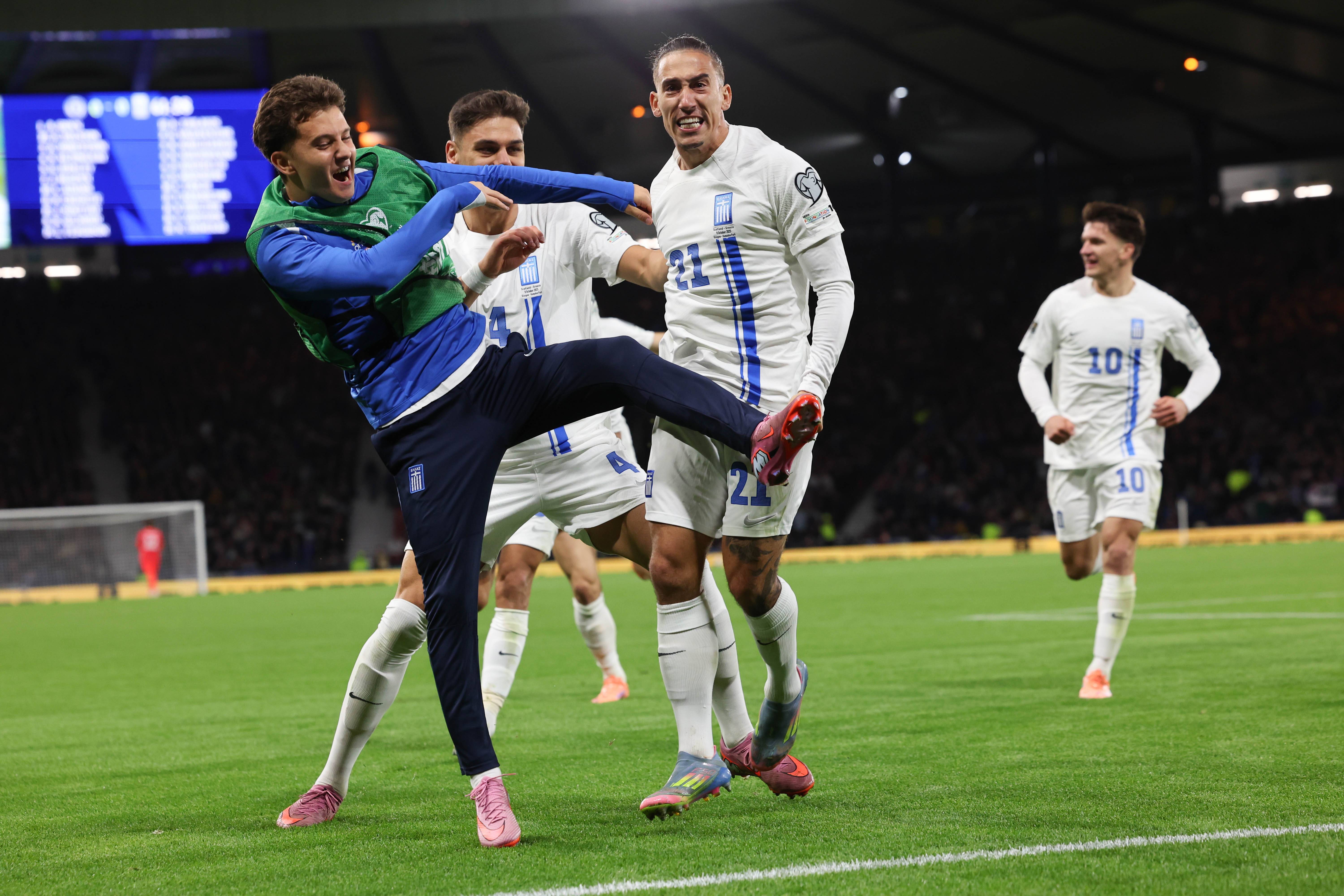 希腊国家队在最新比赛中取得成功 希腊国家队在最新比赛中取得成功