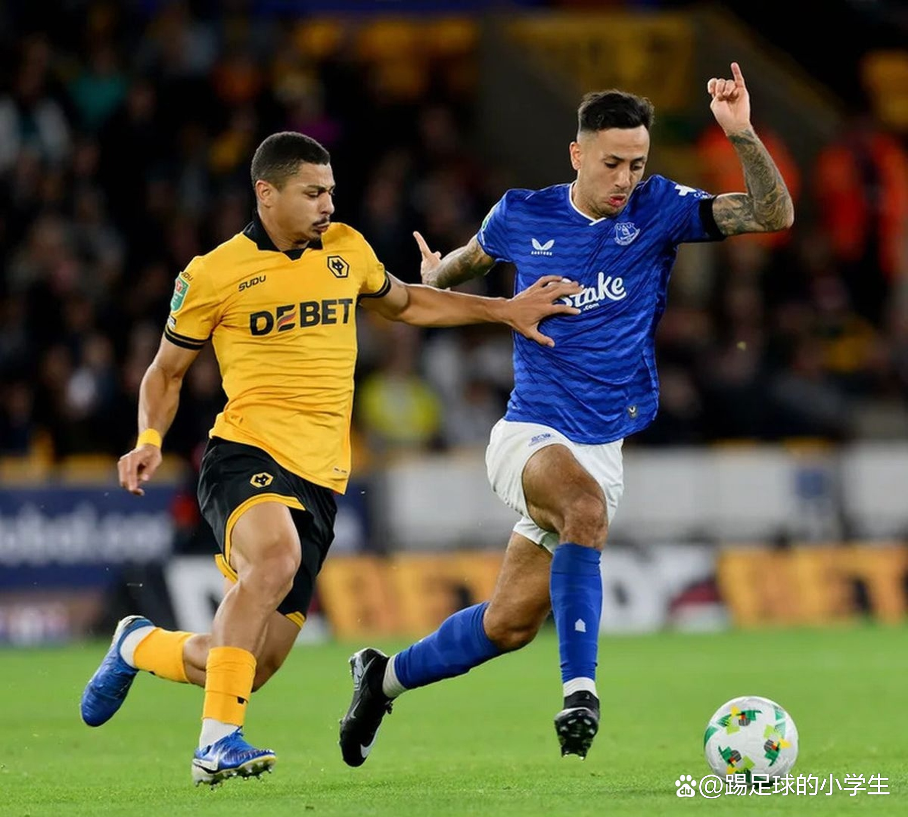 爱游戏体育地址-狼队主场大胜埃弗顿，豪取三分